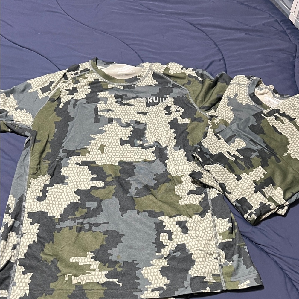 3 moisture wicking t shirts from Kuiu. Never worn. Size large